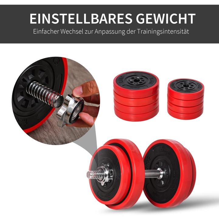 Image du produit Jamb Hantelset (4 x 2,5 kg, 4 x 1,25 kg)