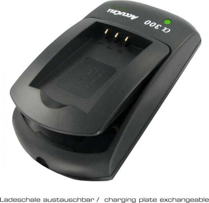 Produktbild AccuCell Ladegerät passend für Canon LP-E8, EOS 550D, X4, T2i (Ladegerät)