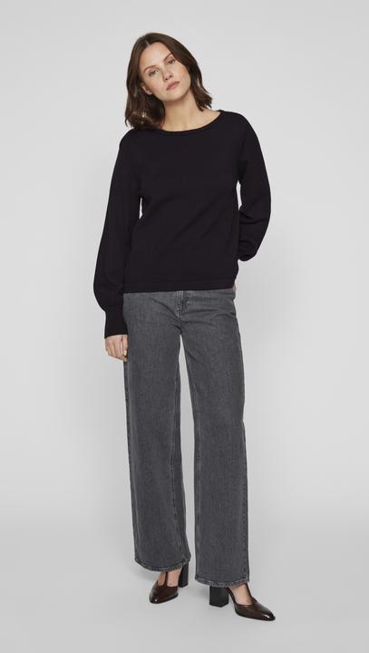 Actual product image Vila U-boat neck knitted jumper (XS)