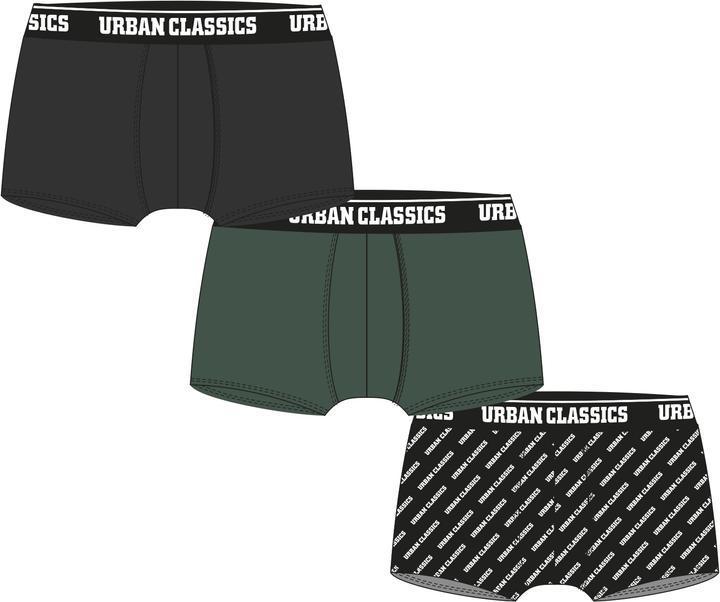 Urban Classics Boxer Shorts 3-Pack (4XL, 3er Pack)