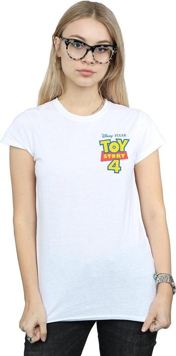 Immagine prodotto Disney Toy Story 4 Logo Breast Print Maglietta Donna (XL)
