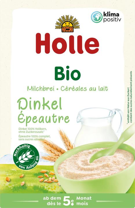 Actual product image Holle Organic Spelt Milk Porridge (250 g)