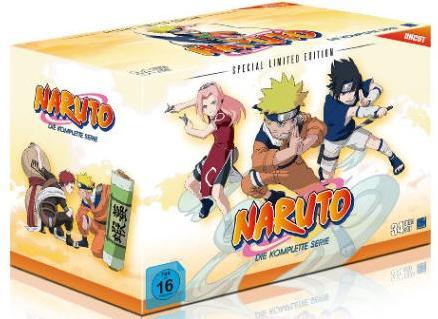 Image du produit Naruto uncut La série complète Special Limited Editi (DVD, 2002, Allemand)