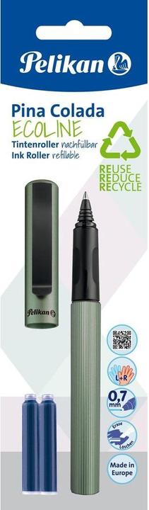 Actual product image Pelikan Rollerball Pina Colada Ecoline 0.7 mm, olive green (Olive green, 1 x)