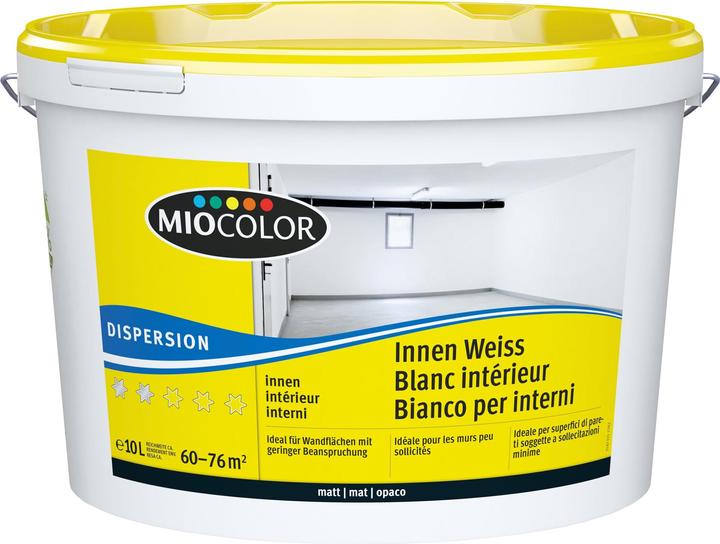 Produktbild Miocolor Dispersion (Weiss, 10 l)