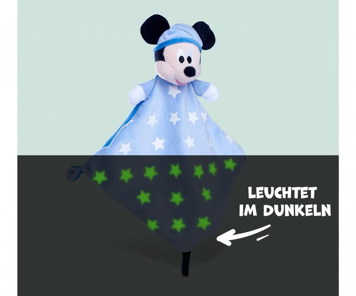 Actual product image Simba Disney Good Night Mickey GID cuddle cloth
