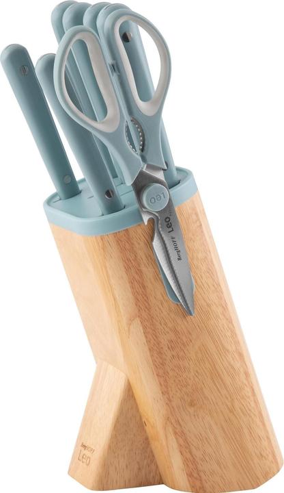 Image du produit BergHoff Bloc à couteaux avec couteau Leo Slate 7 pièces