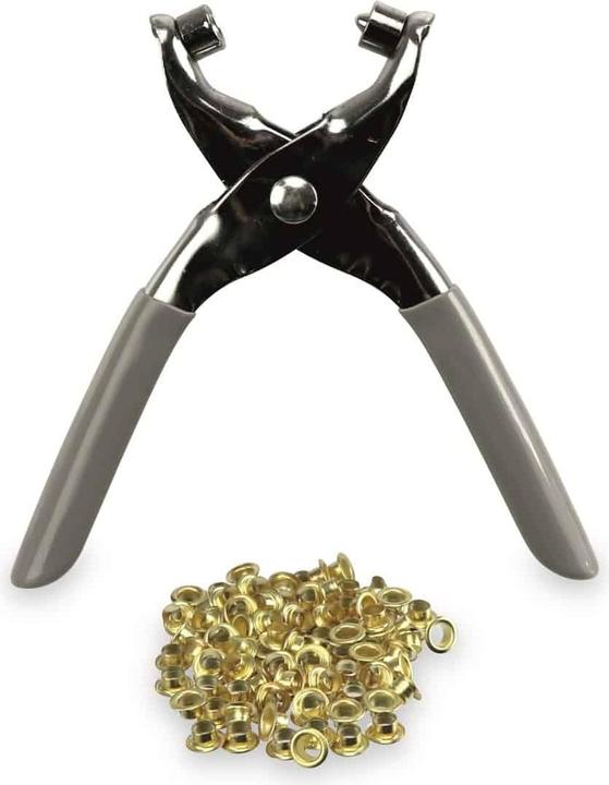 Produktbild Masterproof Ösen Zange mit 100 ösen, 4,5 mm