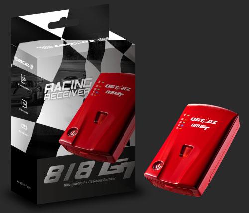 Actual product image Qstarz BL-818GT GPS Receiver Vehicle Tracker Red