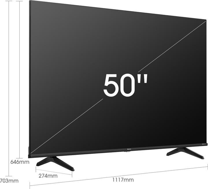 Produktbild Hisense 50E78HQ (50", QLED, 4K, 2022)