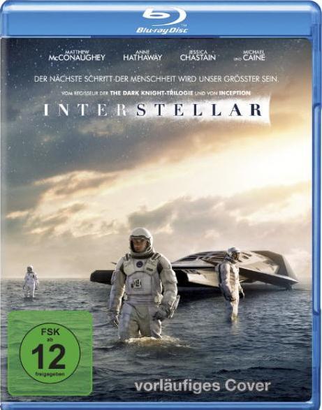 Actual product image Interstellar (Blu-ray, 2014, German, Dutch)