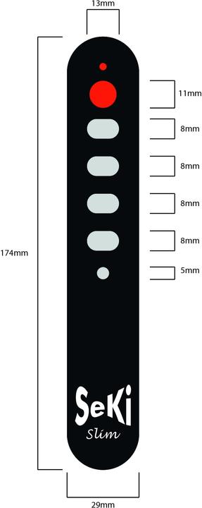 Actual product image Seki Slim (Universal remote control, Infrared)