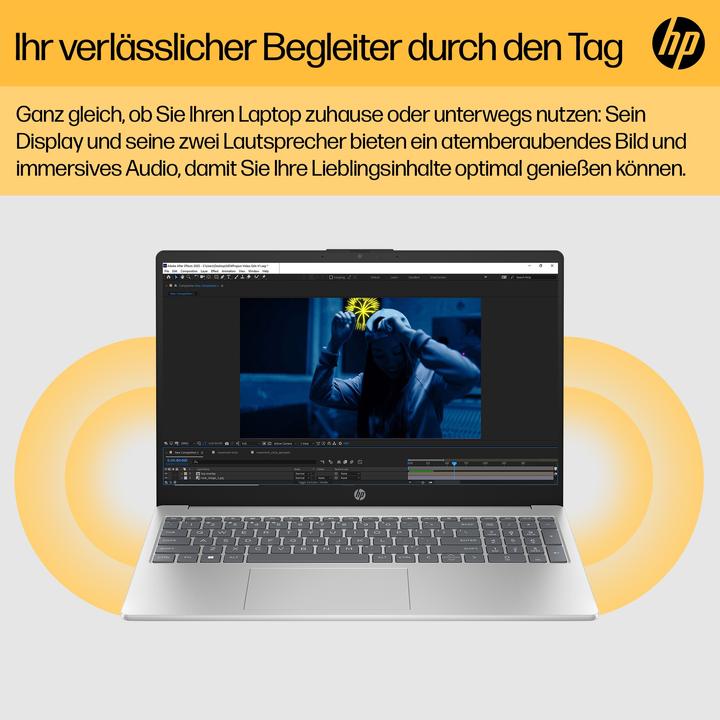 Produktbild HP 15-fc0057ng (15.60", AMD Ryzen 5 7520U, 16 GB, 512 GB, DE)