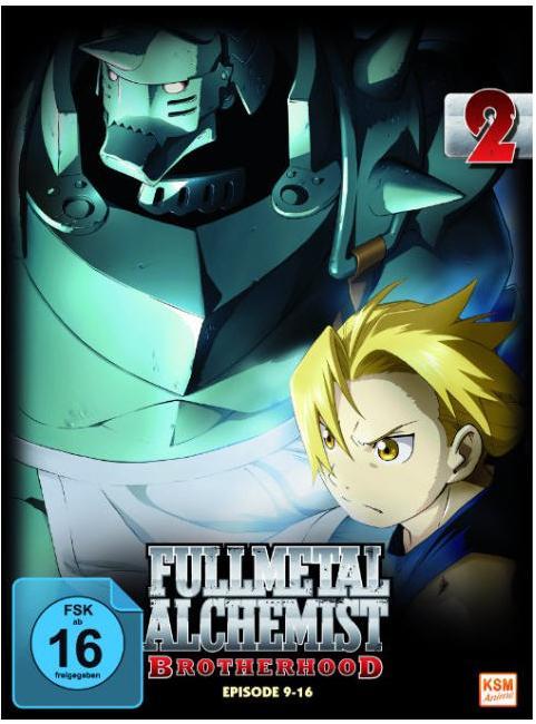 Immagine prodotto Fullmetal Alchemist: Brotherhood Volume 2 (DVD, 2009, Tedesco, Giapponese)