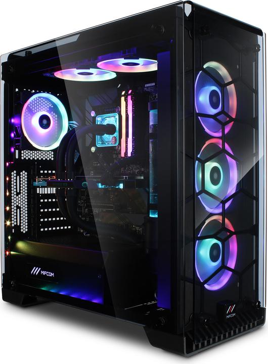 Produktbild Mifcom Spectrum (Intel Core i9-9900K, 32 GB, 1000 GB, GeForce RTX 2080 Ti)