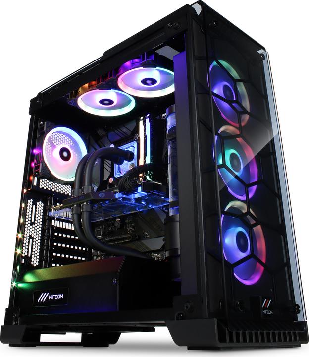 Produktbild Mifcom Spectrum (Intel Core i9-9900K, 32 GB, 1000 GB, GeForce RTX 2080 Ti)
