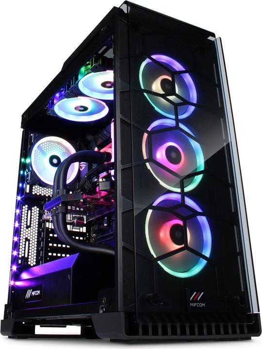 Produktbild Mifcom Spectrum (Intel Core i9-9900K, 32 GB, 1000 GB, GeForce RTX 2080 Ti)
