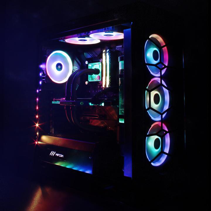 Produktbild Mifcom Spectrum (Intel Core i9-9900K, 32 GB, 1000 GB, GeForce RTX 2080 Ti)