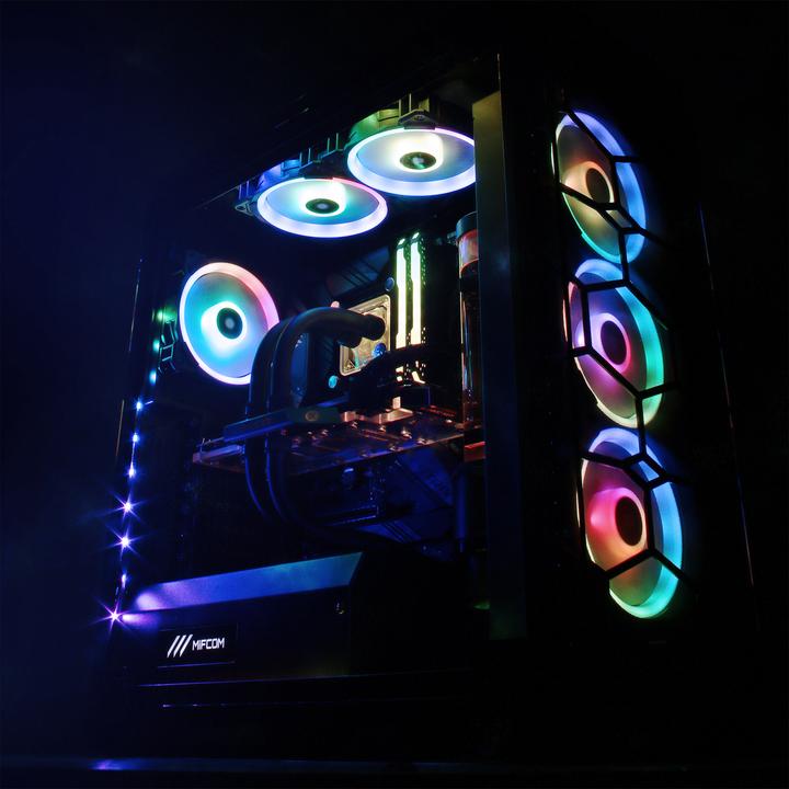 Produktbild Mifcom Spectrum (Intel Core i9-9900K, 32 GB, 1000 GB, GeForce RTX 2080 Ti)