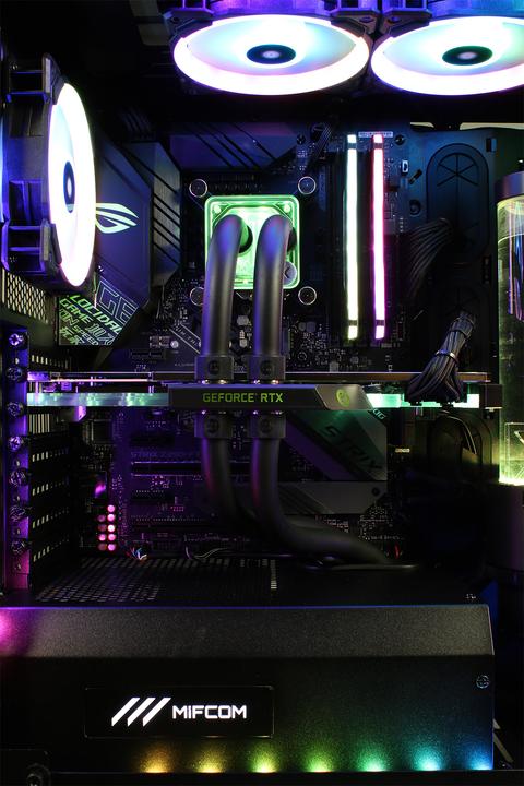 Produktbild Mifcom Spectrum (Intel Core i9-9900K, 32 GB, 1000 GB, GeForce RTX 2080 Ti)
