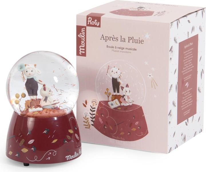 Produktbild Moulin Roty Schneekugel mit Spieluhr, Après la Pluie