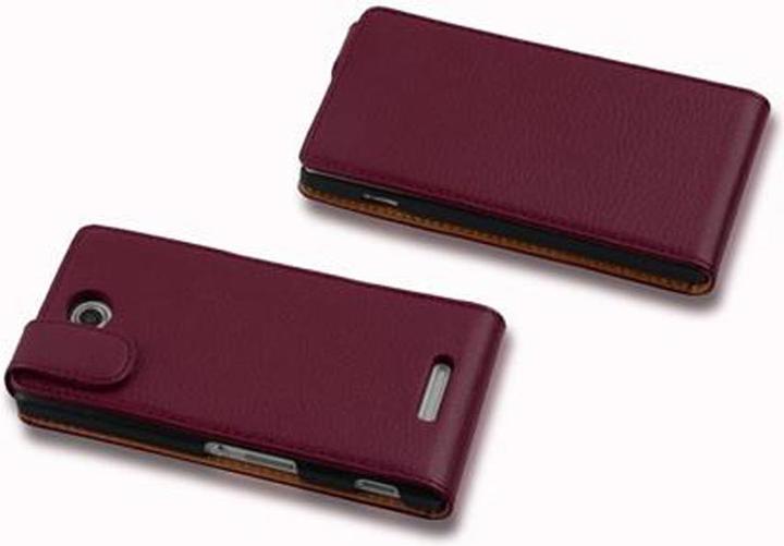 Actual product image Cadorabo Flip with structure cover (Sony Xperia C)