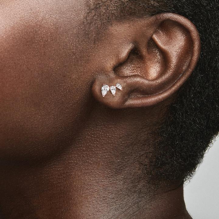 Immagine prodotto Pandora Orecchini a pera scintillanti (Metallo, placcato oro rosa)