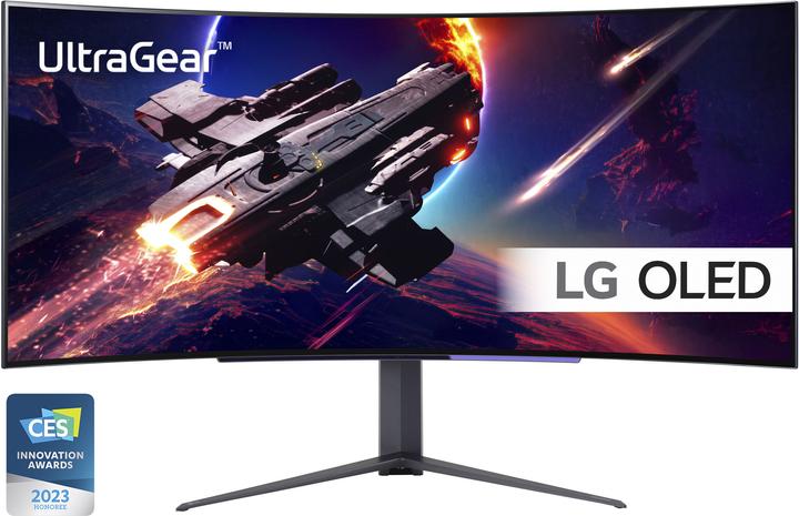 LG 45GR95QE (3440 x 1440 pixels, 44.50")