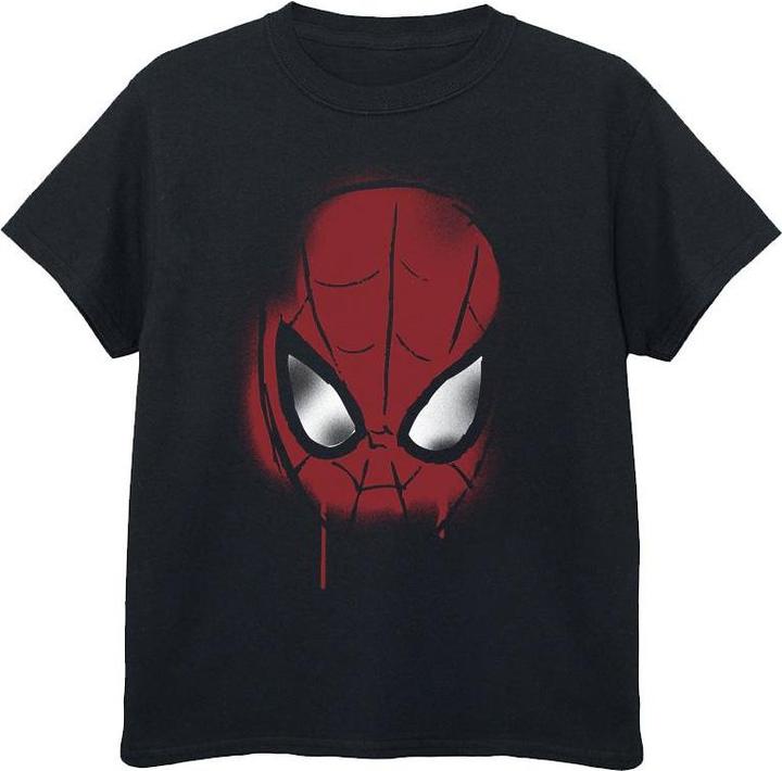Image du produit - T-shirt SPIDER-MAN FACE SKETCH - Garçon (104)