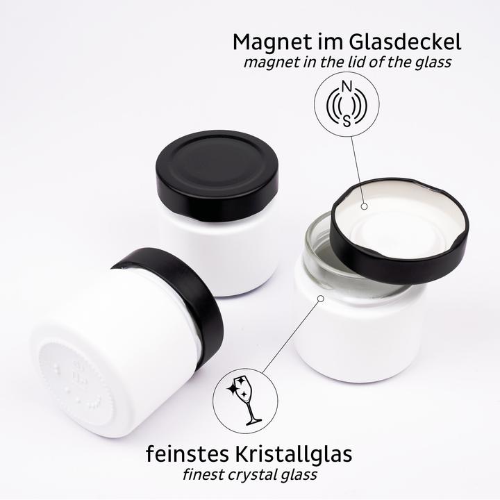 Produktbild Silwy Feinkost-Magnetgläser-Set, 125 ml
