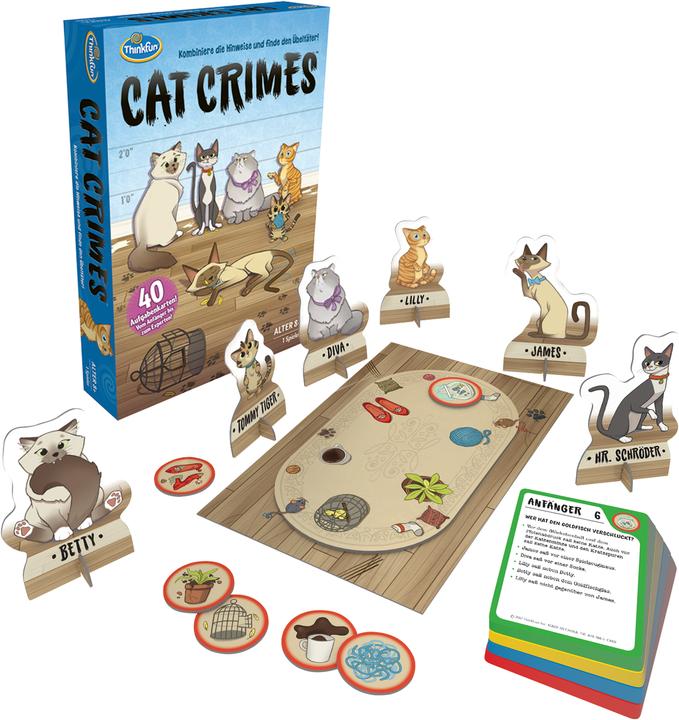 Actual product image Thinkfun cat crimes (German)
