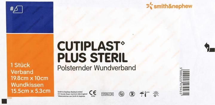 Produktbild Smith & nephew CUTIPLAST Plus steril Wundverband 10 cm x 19.8 cm, 1 St. Pflaster (1 x)