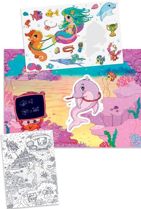 Produktbild Avery Stickerspielbuch Meerjungfrau