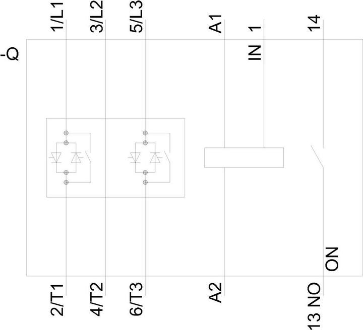 Image du produit Siemens SIRIUS SOFT STARTER, S00, 3.6A,110-230V