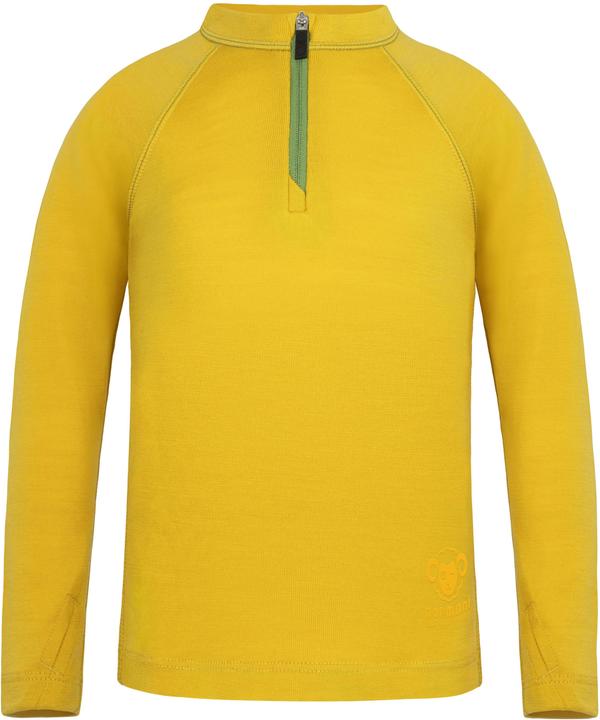 Immagine prodotto Normani Kinder Merino Langarm mit 1/4 Zipper „Nyapari“ - 9545 (134, 140)