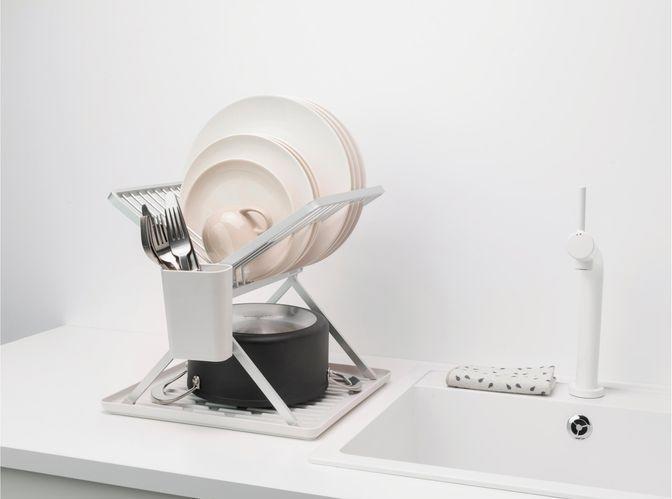 Produktbild Brabantia Abtropfgitter Sink side Hellgrau