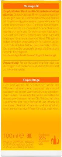 Actual product image Weleda Calendula Massage Oil (100 ml)