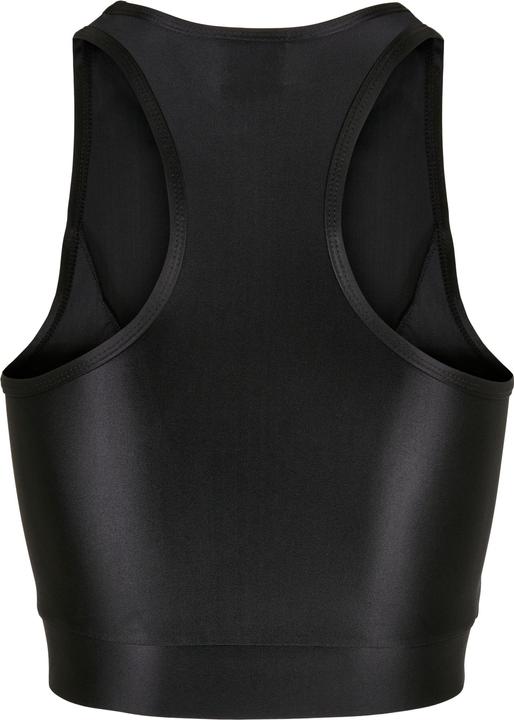 Actual product image Urban Classics Ladies Cropped Shiny Top (XS)