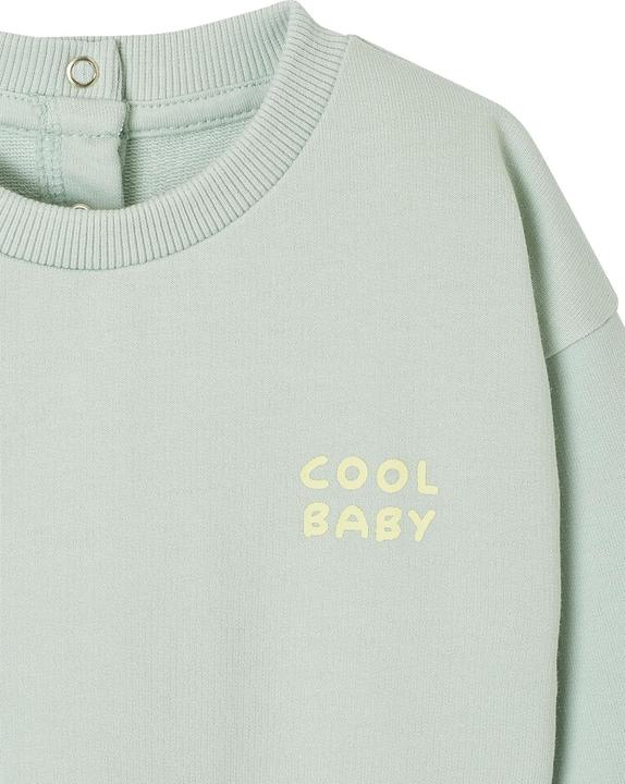 Produktbild Vertbaudet Baby-Set: Sweatshirt & Shorts, mit Recycling-Polyester (92)