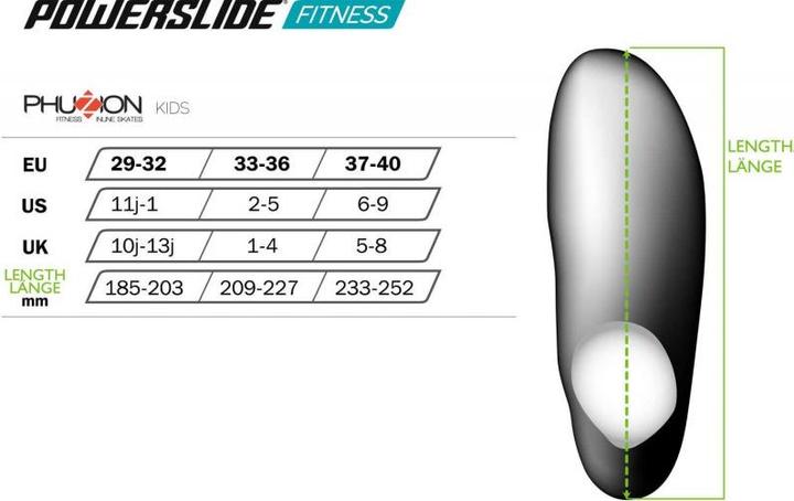 Immagine prodotto Powerslide PHUZION regolabile per bambini Galaxy Ragazzi 29-32 (29, 30, 31, 32)