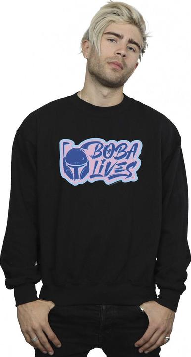 Image du produit Star Wars - Sweat THE BOOK OF BOBA FETT LIVES POCKET - Homme (S)