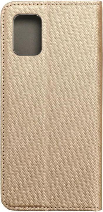 Actual product image Partner Telecom Back panel cover OEM SMART CASE Book for SAMSUNG A51 5G gold (Samsung Galaxy A51 5G)