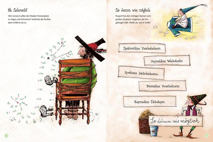 Immagine prodotto Mein grosses Räuber Hotzenplotz-Rätselbuch (Tedesco, Preusslatore Otfried, Weber di Mathias, 2018)