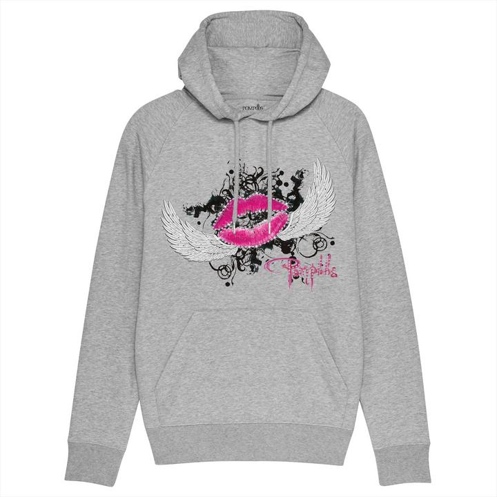 Produktbild Pompöös Hoodie Herren "Kussmund" - limited Edition - Grösse S (S)