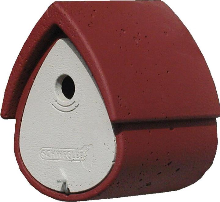 Produktbild Schwegler 00155/9 Nisthöhle Meisenresidenz 1 MR 27 x 19 x 23, rot / grau
