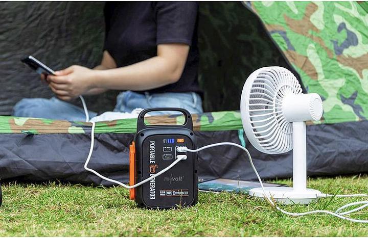 Actual product image Revolt Crank dynamo (22500 mAh, 18 W, 83.25 Wh)