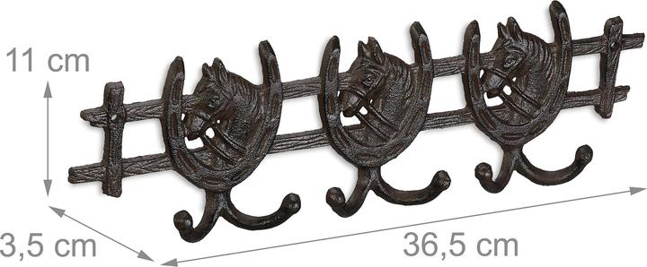 Actual product image Relaxdays Coat rail