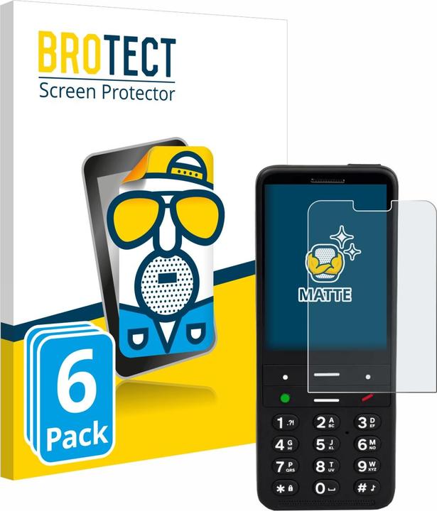 Produktbild BROTECT Entspiegelungsfolie Displayschutz Displayschutzfolie Folie Matt (6 Stück, BlindShell Classic 2)
