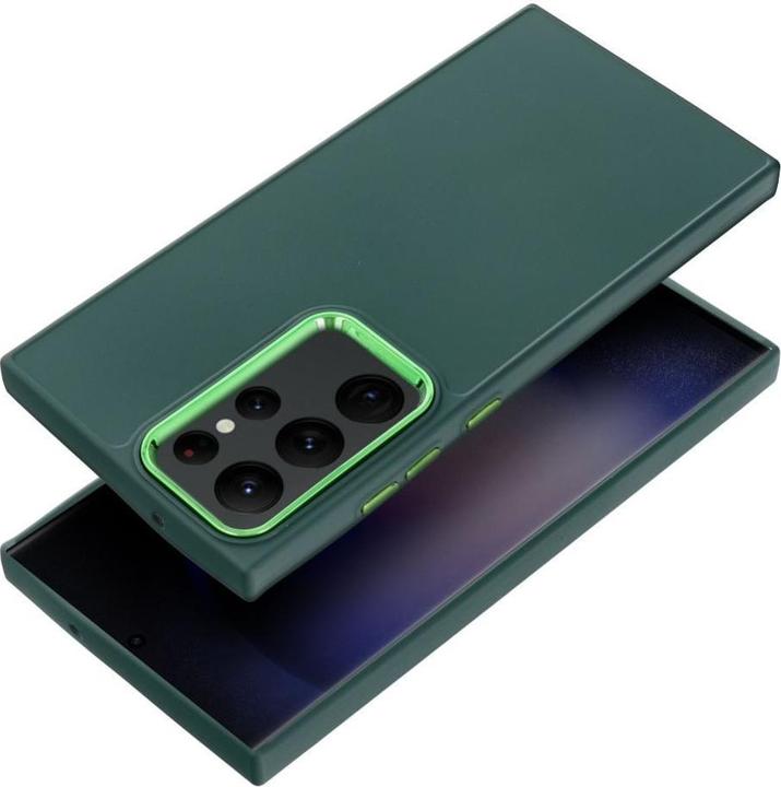 Actual product image OEM Back panel cover FRAME Case for SAMSUNG S22 Ultra green (Samsung Galaxy S22 Ultra)