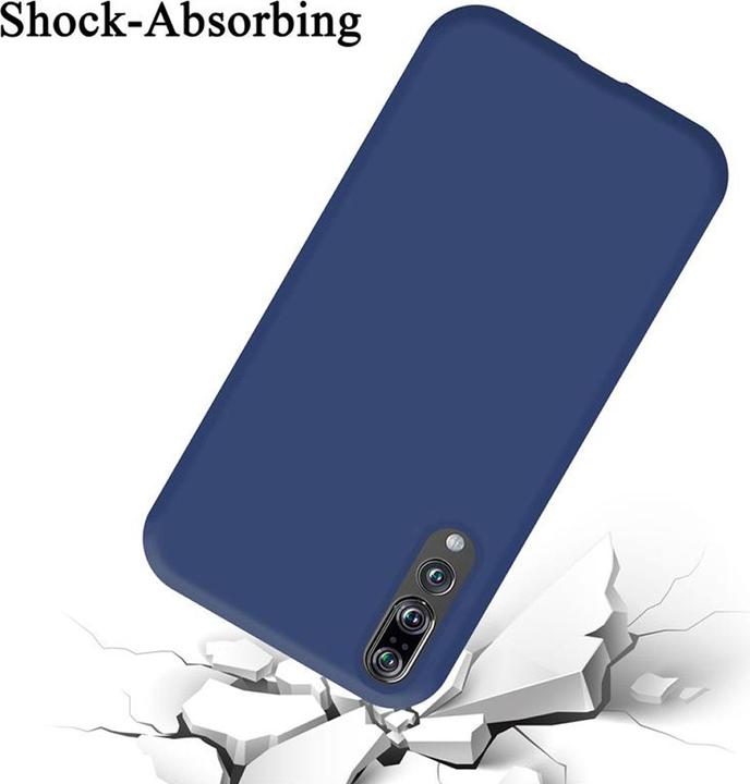 Actual product image Cadorabo TPU Liquid Silicone Case Cover (Huawei P20 Pro, Huawei P20 Plus)